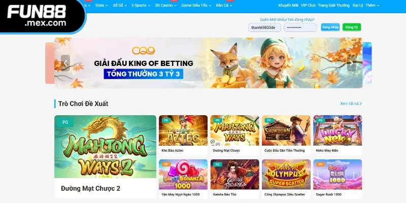 Điểm qua thông tin giới thiệu FUN88 về sứ mệnh và giá trị